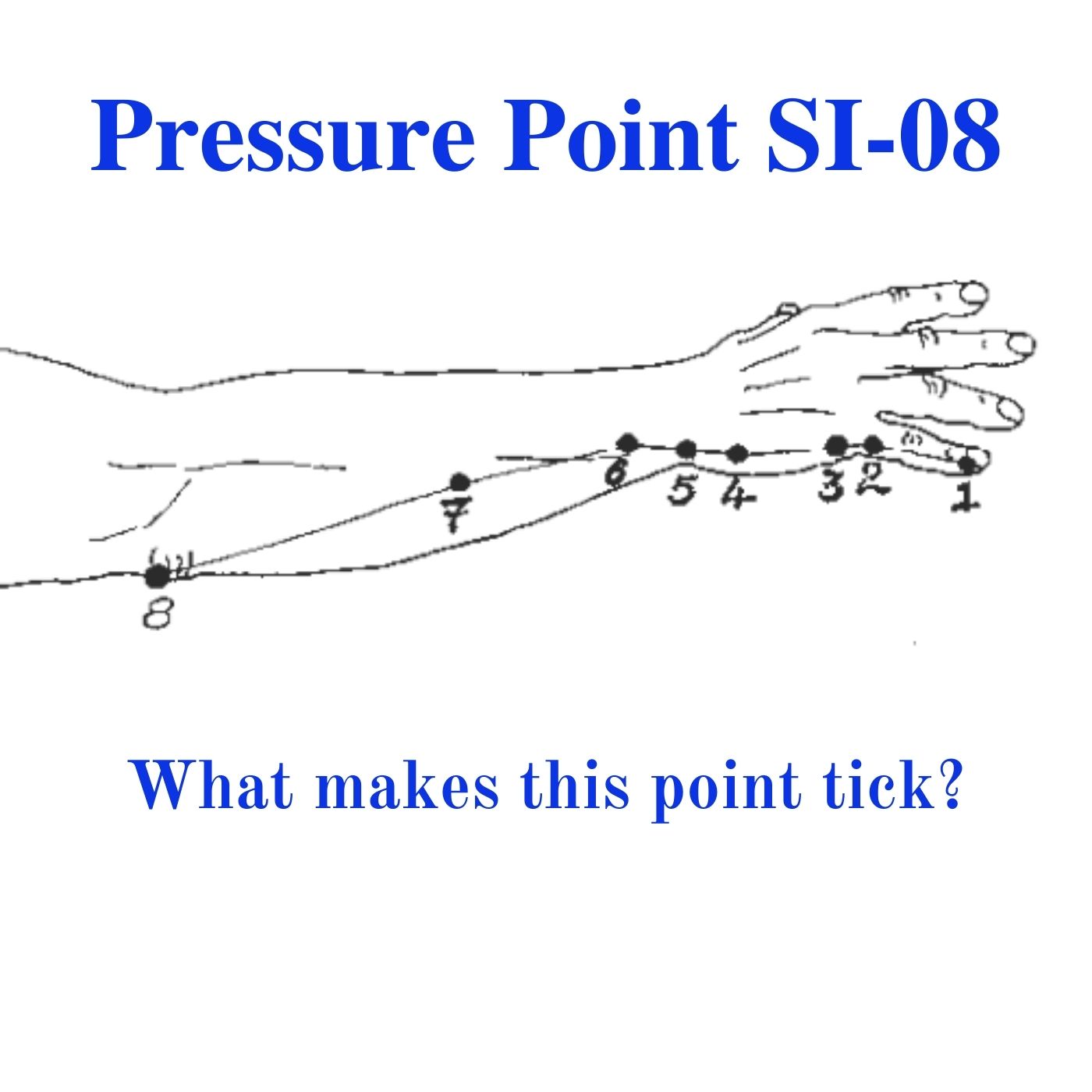 Pressure Point Si 08 What Makes This Point Tick